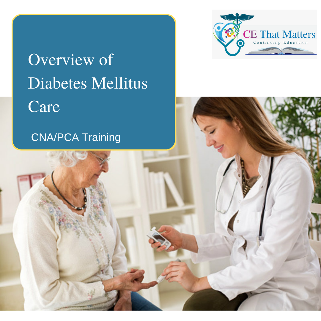 Overview of Diabetes Mellitus Care